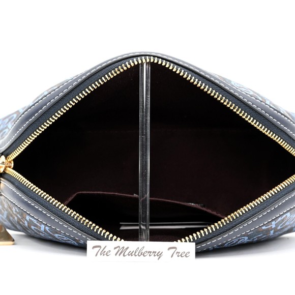 COACH MADI Crossbody w Navy Blue Canvas & Leather Monogram Print CF343 NWT $328 - Picture 7 of 9